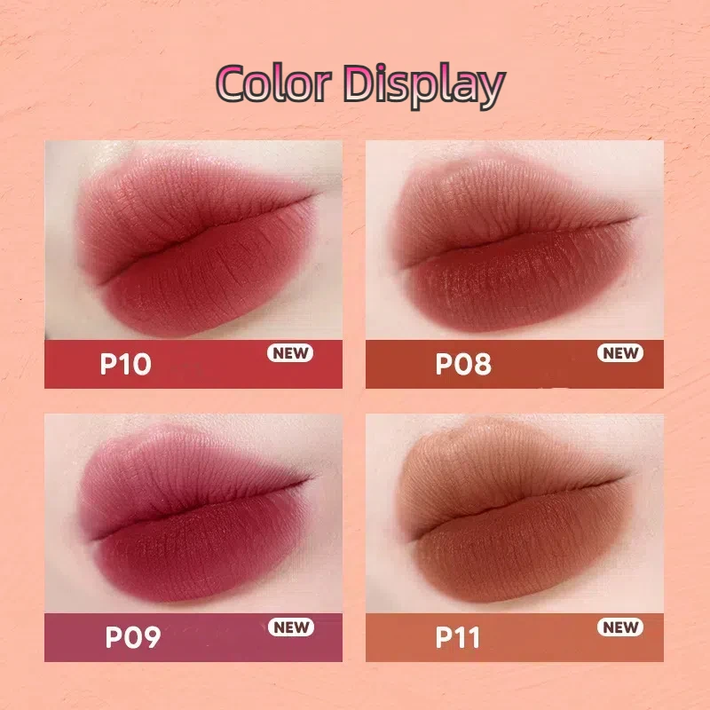 Judydoll matte Milch Lippen schlamm matt glatt seidig flüssig Lippenstift wasserdicht nackt langlebig leicht zu tragen Lip gloss Make-up