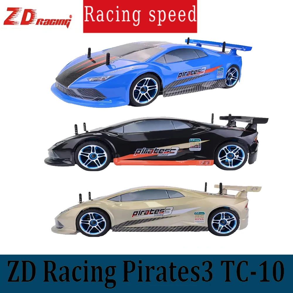 

Racing Speed Pirates3 TC-10 1/10 2,4G 4WD 60 км/ч RC автомобиль электрические бесщеточные туристические транспортные средства модель RTR