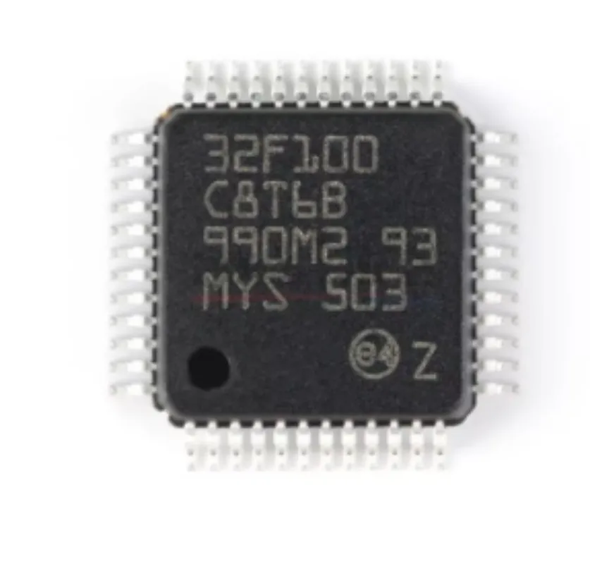 50PCS  STM32F100CBT6B  STM32F100  New Original