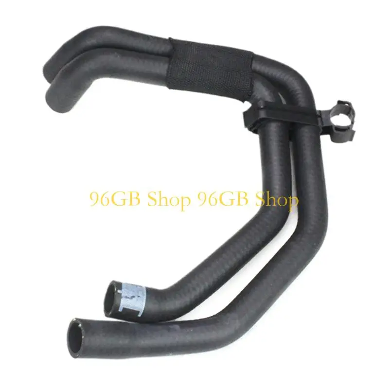 96GB Black Rubber Water Hose Set 7L8122073E, Engine Coolant Hose Assembly for 3.0T Cooling Maintenance, Repair and Hose Service