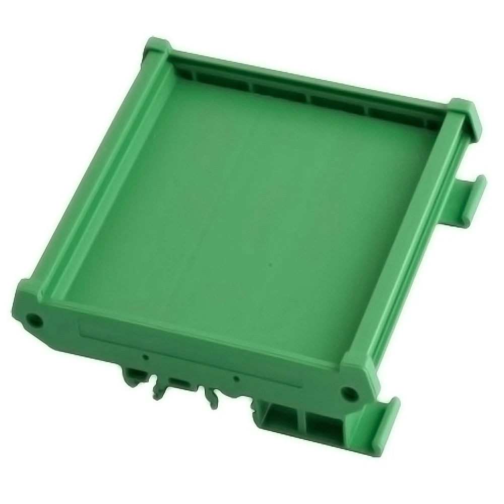 90mm Wide PCB Relay Module Rack Card Slot Electrical Circuit Board PLC Rail Base Installation Bracket Industrial Control Shell