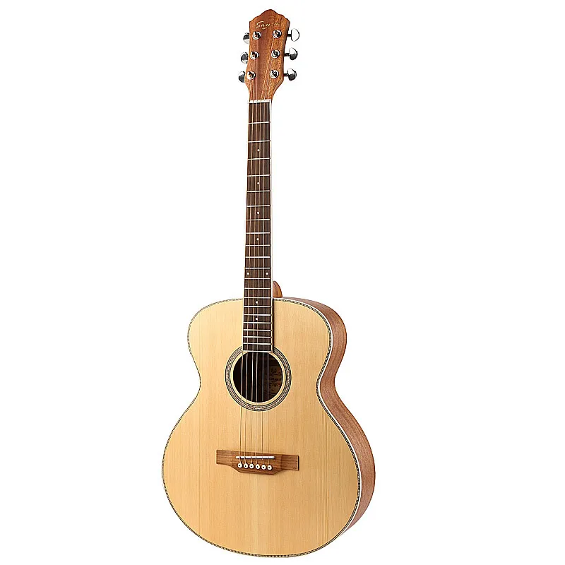 Guitarra Clásica de madera de palisandro para principiantes, luz de lujo, original, 40 pulgadas