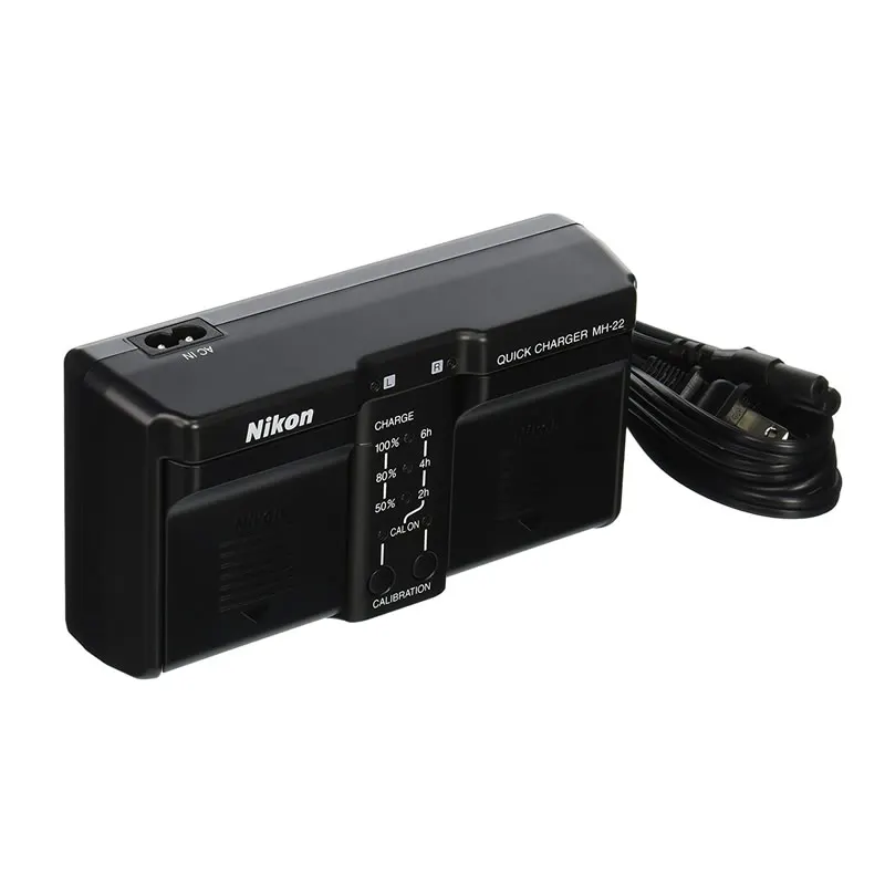 Original Nikon MH-22 Quick Charger EN-EL4 EN-EL4a Battery Charger for Nikon D3 D3S D3X D2H D2Hs D2X D2Xs Battery Charger