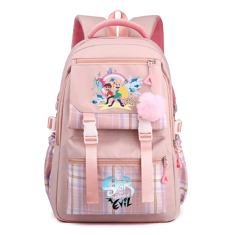 

Disney Star vs. the Forces of Evil Backpack Boys Girls Bookbag Bag Student Teenager Children Knapsack Schoolbag Rucksack Mochila