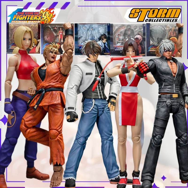 新品 ストームコレクティブルズ オリジナル キング・オブ・ファイターズ 98UM アンノウン・ファイヤーダンス 可動式ドールモデル おもちゃ ギフト コレクション 在庫あり