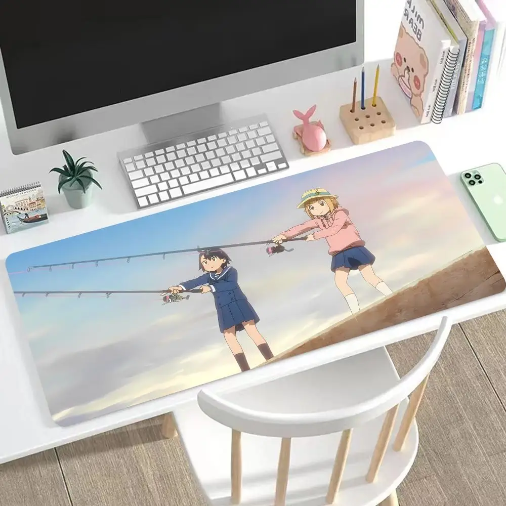 

Houkago Teibou Nisshi Mouse Pad Cute HD Mousepad Pad Extended Gaming Keyboard LargeMousepad 90x40cm XXL Gamer Mousepad