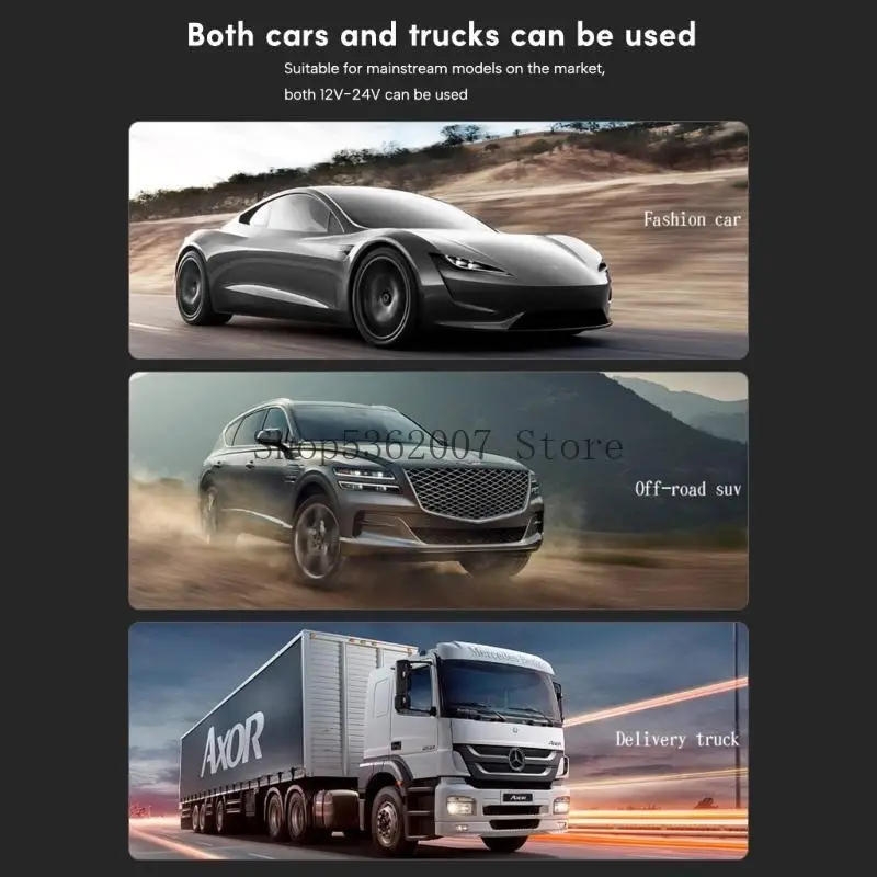 빠른 충전 자동차 충전기 2 USB C 휴대폰 다양한 자동차 모델 40JB