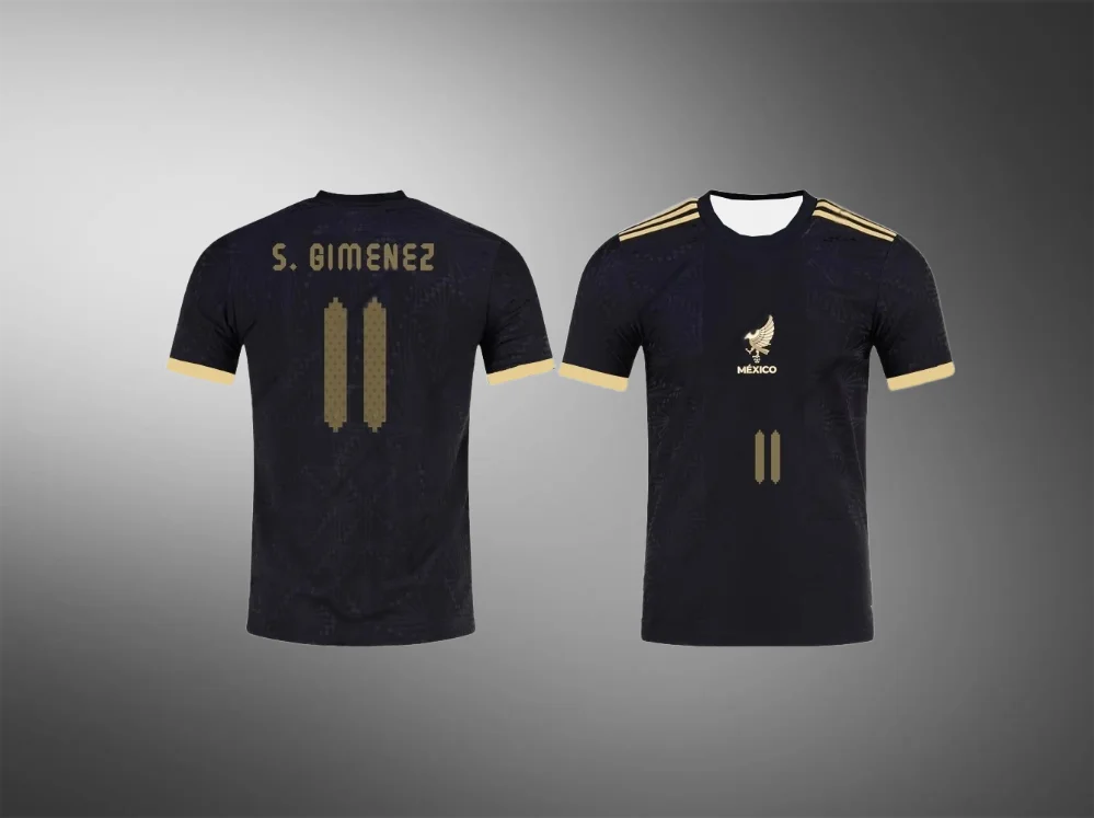 Kaus Sepak Bola Piala Emas 2025 Meksiko Pria Pakaian Olah Raga Seragam Sepak Bola Latihan Ukuran S-6XL Kaus Jersey Uniseks Sejuk Musim Panas Baru