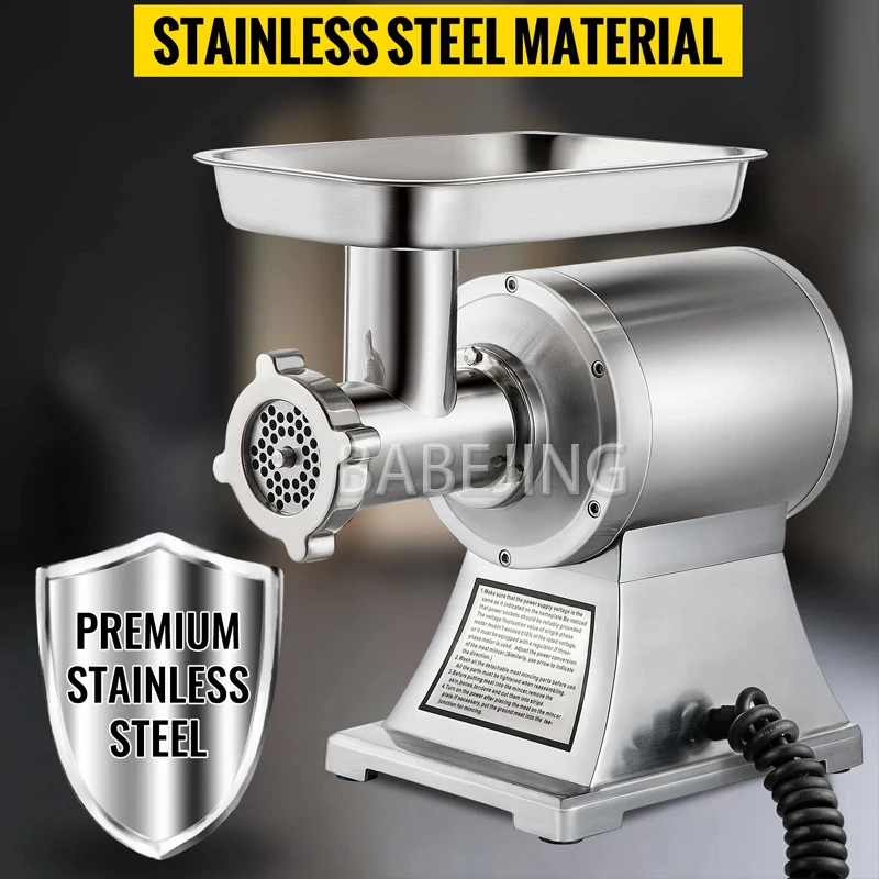 

Small Electric Meat Grinder, Fully Automatic Sausage Filler, Food Processor, Household Appliances