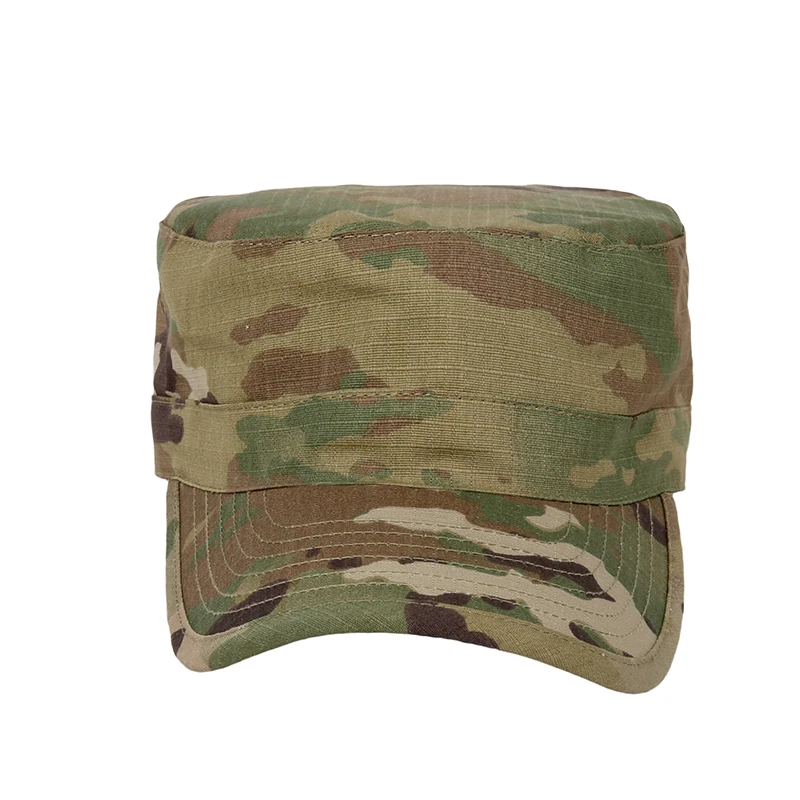 Camouflage Outdoor Soldier Hat OCP MC Tactical Visor Hat Can Be Customized By Name