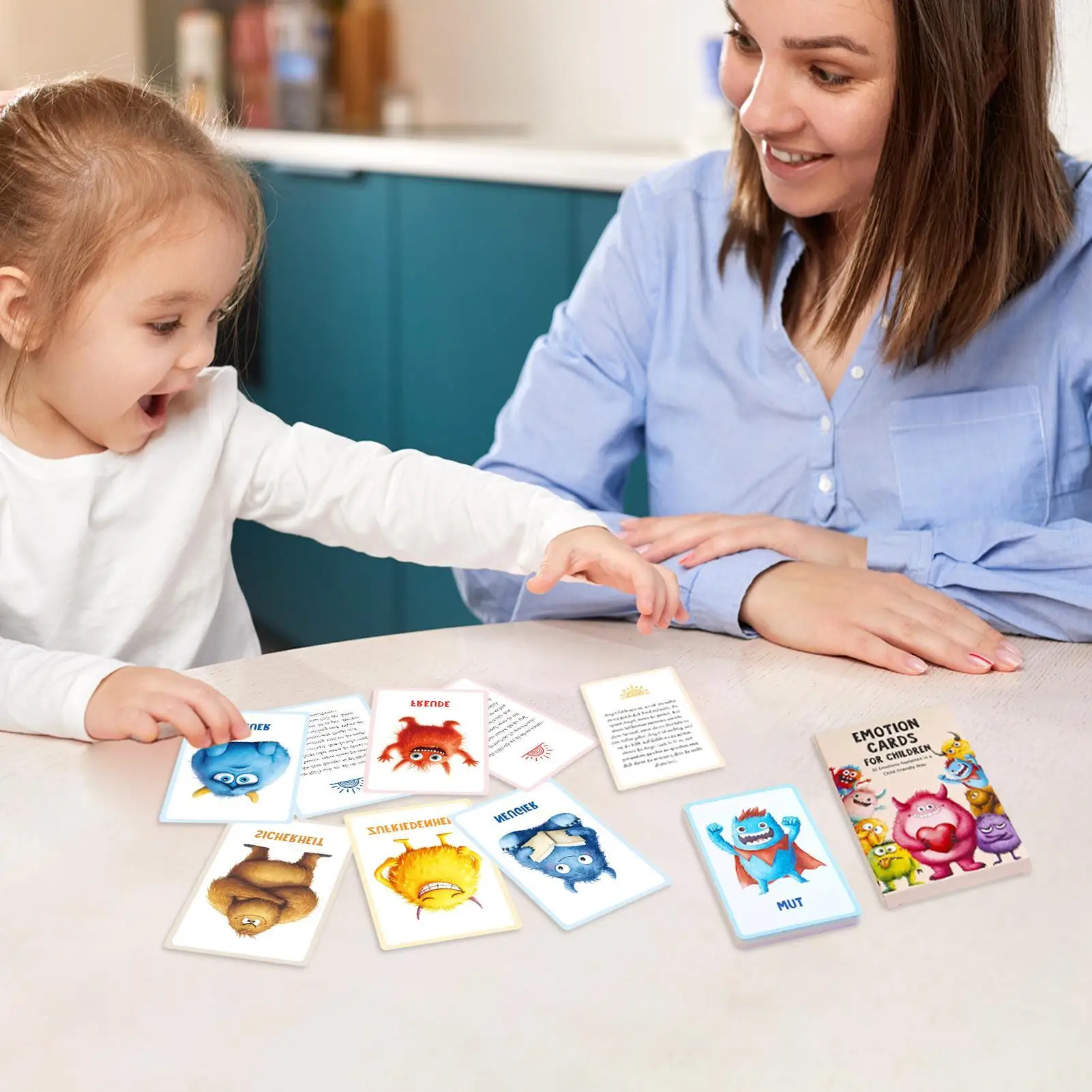 

Emotions Learning Flashcard Toddler Realistic Picture Feelings Cards Educational Learning Flashcard Compact For Kid Girls Boys