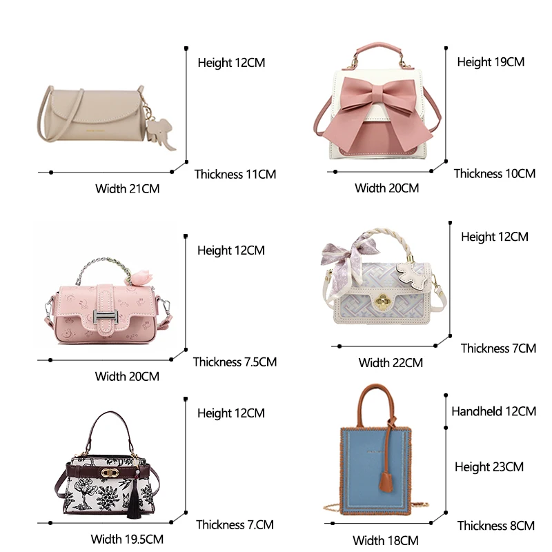 DIY Handbag Bow Crossbody Bag Making Kit Hand Pre Cut Leather Sewing Material Leathercraft Tools Accessories For Beginners