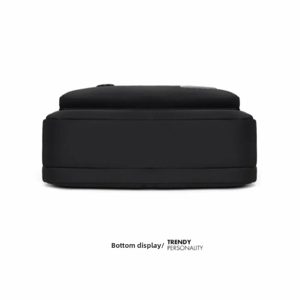 

Waterproof Men Crossbody Bag Large Capacity with Multiple Pockets Student Shoulder Bag Black/Grey Phone Pouch Messenger Bag