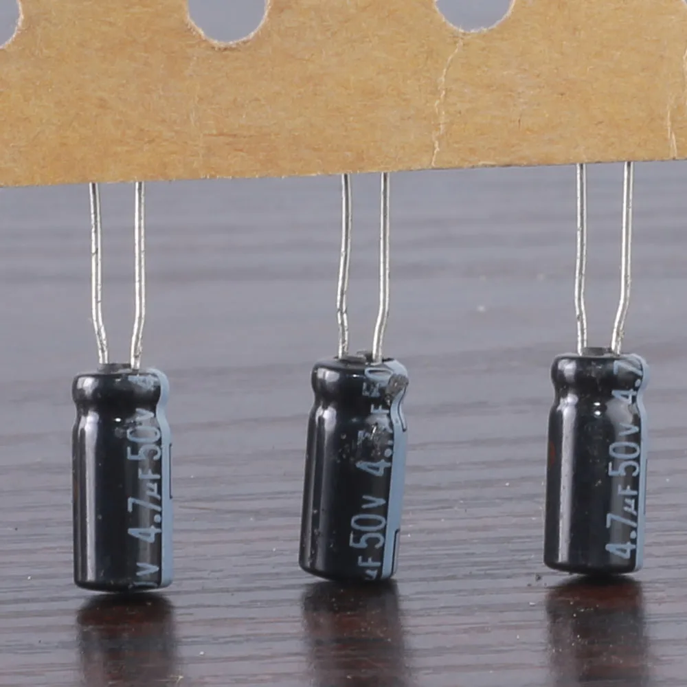 40pcs panasonic  NHG 4.7uf 50v 4.7mfd electrolytic Capacitor 5*11mm 85°C