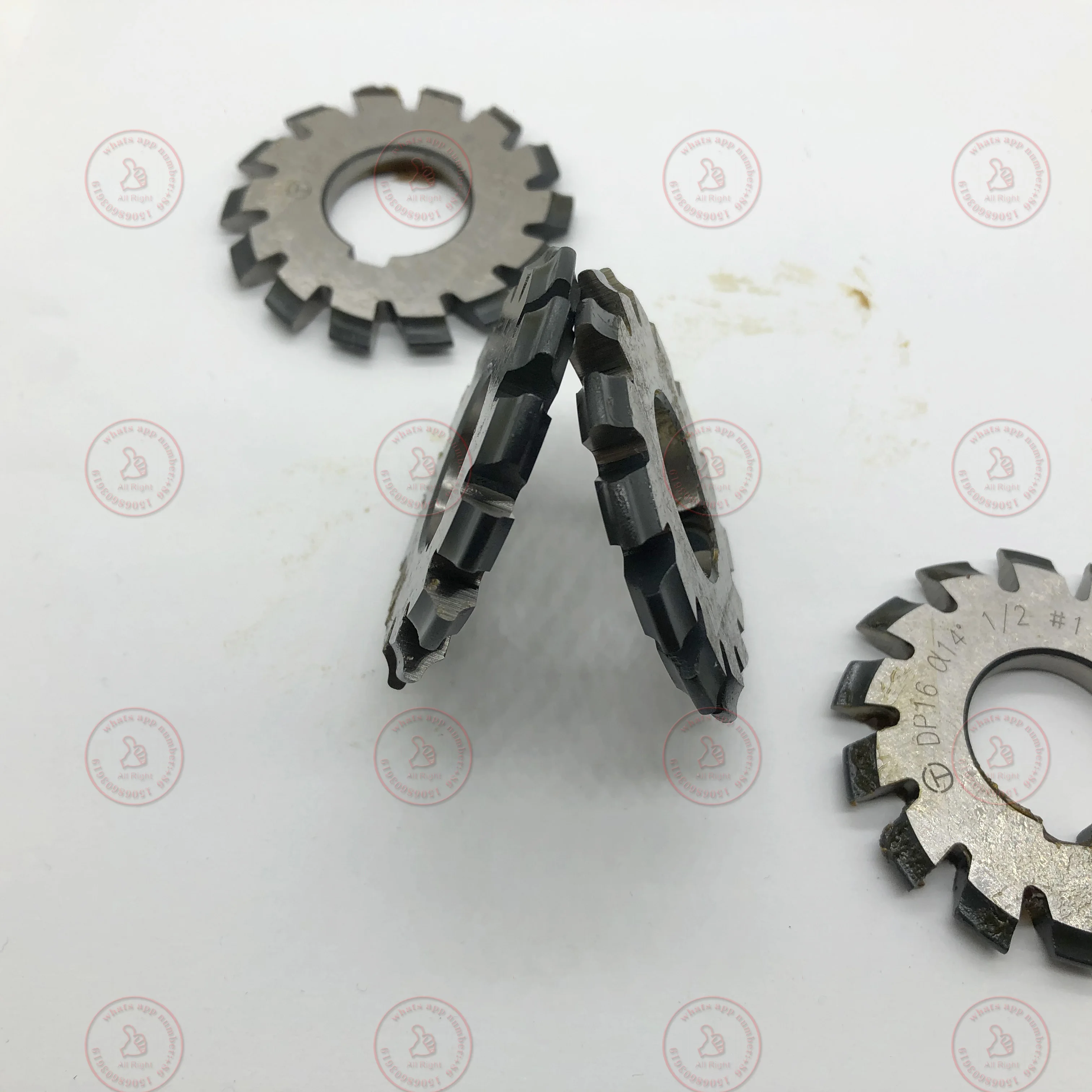 English milling cutter, gear milling cutter, DP milling cutter, DP4 6 8 10 12 14 16 20, pressure angle 14.5 degrees NO.1-NO.8