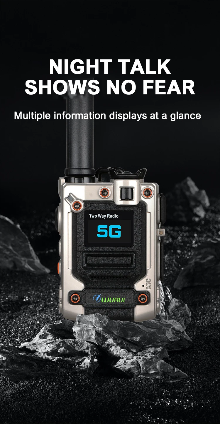 isfriday M08 walkie-talkie 5000km Long Talk Range 4g LTE POC Network Radio Sim Card Walkie Talkie wo way radio