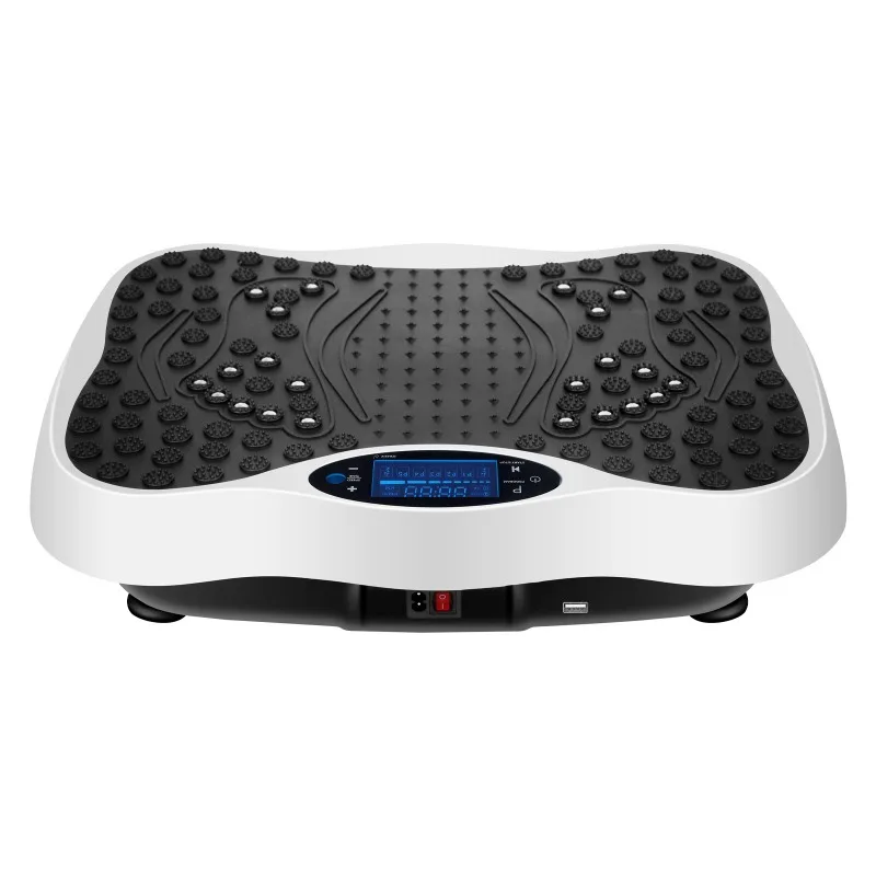 Whole Body Slimming Vertical Fitness Vibration Plate Exercise Machine 120kg Load Capacity Electromagnetic Technology
