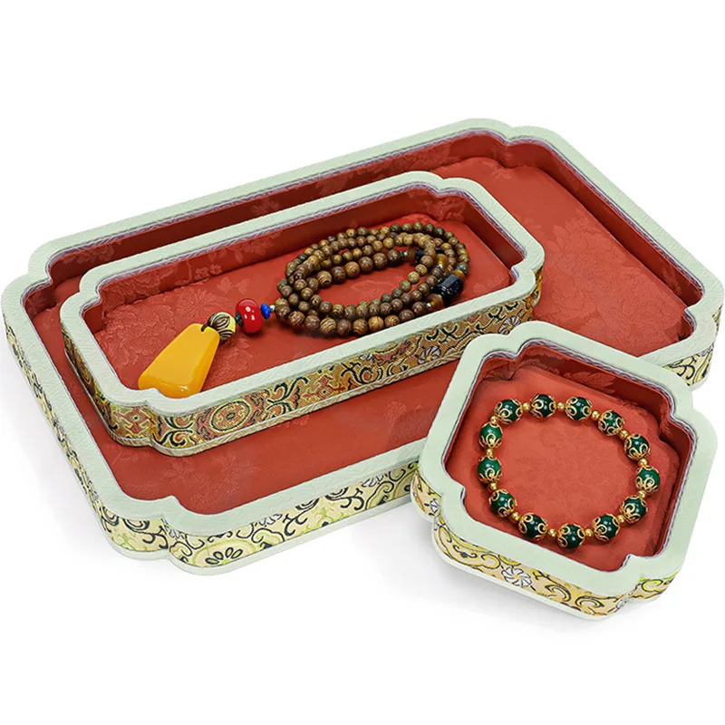 

Лоток для клетки ювелирных изделий, роскошные лотки для хранения браслетов, оконный лоток для демонстрации ювелирных изделий, модное ожерелье, витрина, лотки