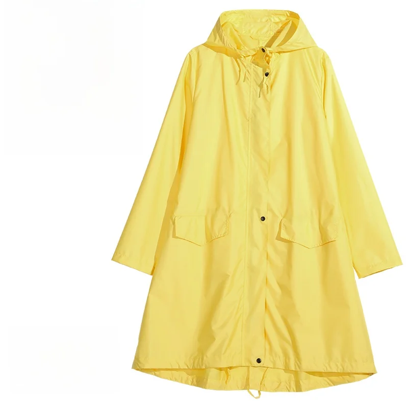 

Легкий портативный дождевик для походов на открытом воздухе для мужчин и женщин, дышащая водонепроницаемая куртка из полиэфирного волокна для взрослых, туристическая куртка