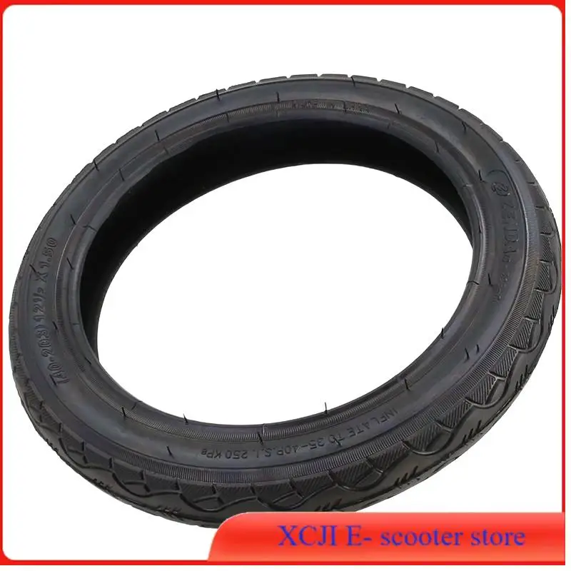 عربة صغيرة قابلة للطي 12 1/2X1.50 (40-203) إطارات هوائية 12 بوصة إطارات خارجية داخلية مناسبة للعجلات الخلفية والكراسي المتحركة الكهربائية