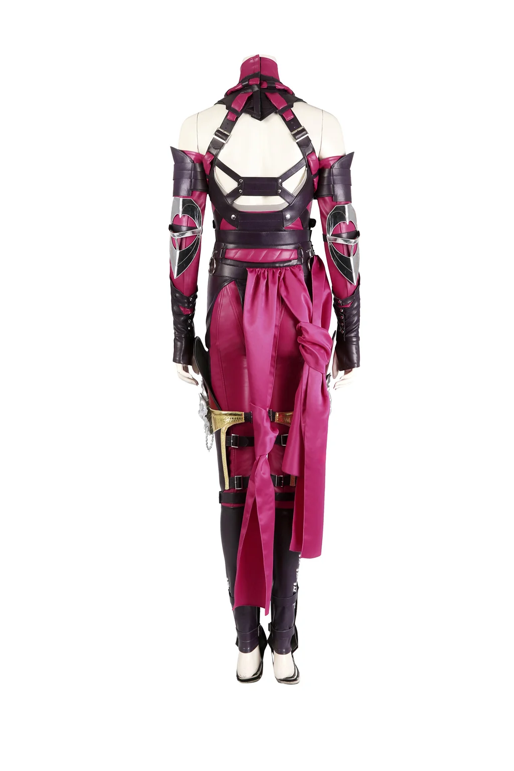 Costume de Cosplay Mortal Kombat 1 ata leena, ensemble de robe violette, uniforme compétitif ata leena, ensemble complet sur mesure, jeu de haute qualité