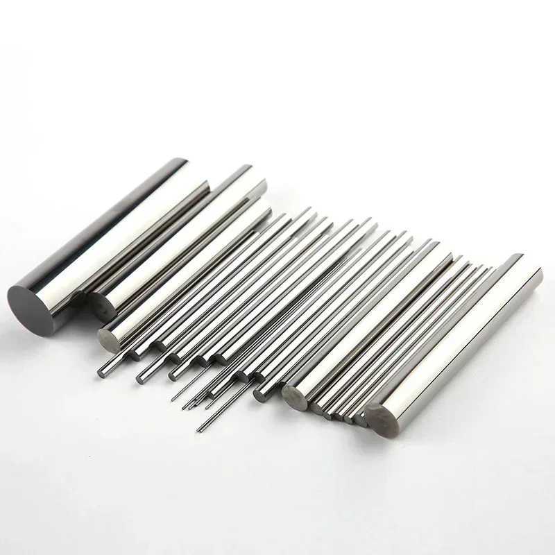 

1PCS Tungsten Steel round Rod 7.7mm Carbide Rods Bar 40mm Length Various Sizes High-Speed Steel CNC Machining Tooling