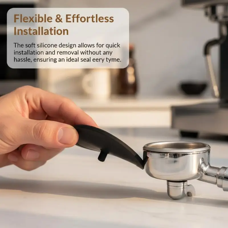 51/58mm Portafilter Silicone Blind Filter For Perfect Espresso Backflushing