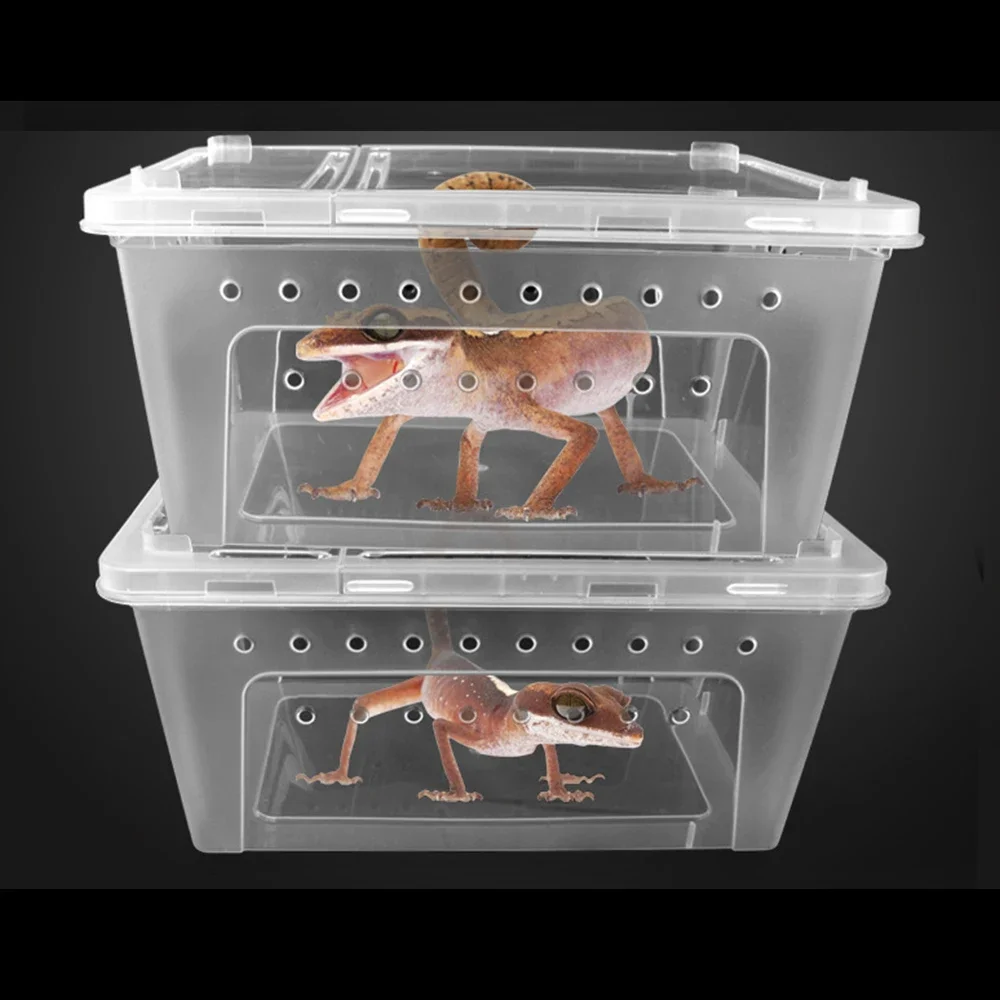 1 Pc Reptile Tank Insect Spiders Tortoise Lizard Acrylic Transparent Breeding Box Vivarium Lid Reptile Pet Product