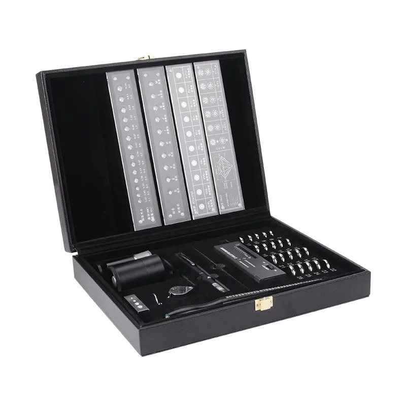 

Diamond magnifying glass identification see waist size waist prism diamond measuring pen ring measurement counter inspection