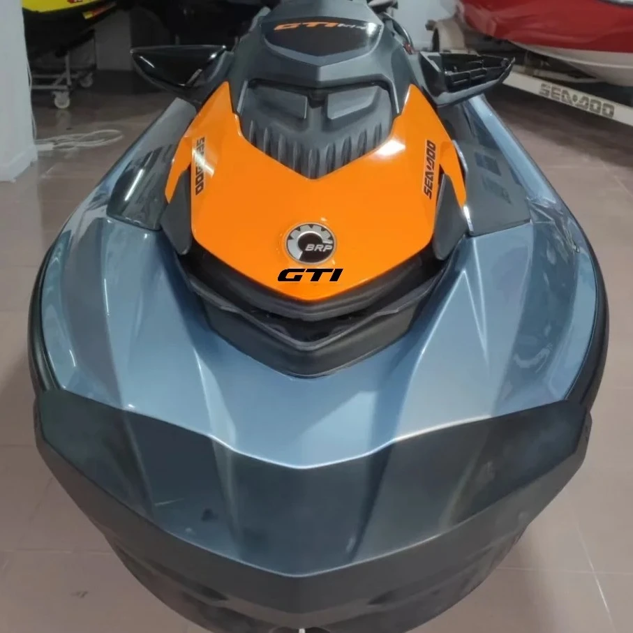 ل BRP SEADOO GTI جت سكي ملصقات شارات الفينيل SE90 SE130 SE170 SEA-DOO Jetski قارب ملصق مزخرفة البحر دو اكسسوارات