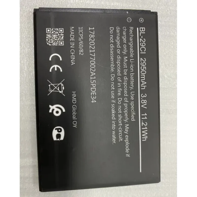 

New original battery BL-29CI For Nokia C10 Mobile Phone 2950mAh 3.8v