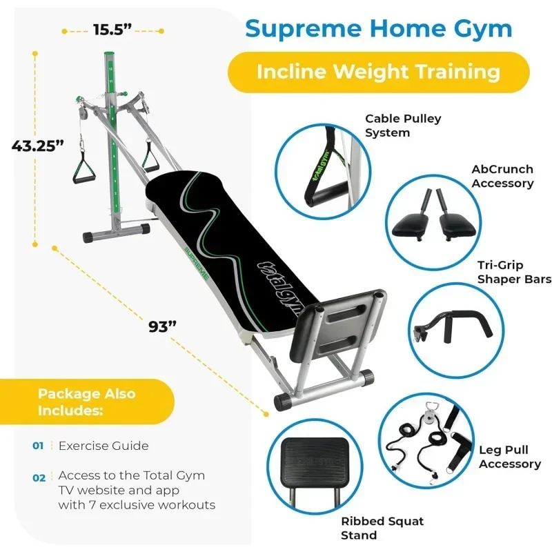 QWGym APEX Vielseitiges Indoor Home Gym Workout Body Strength Training Fitnessgerät