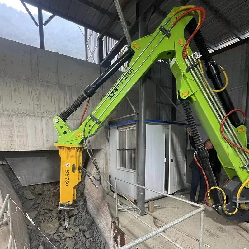 Customized Hydraulic Breaker Booms For High-reach Rock Breaking