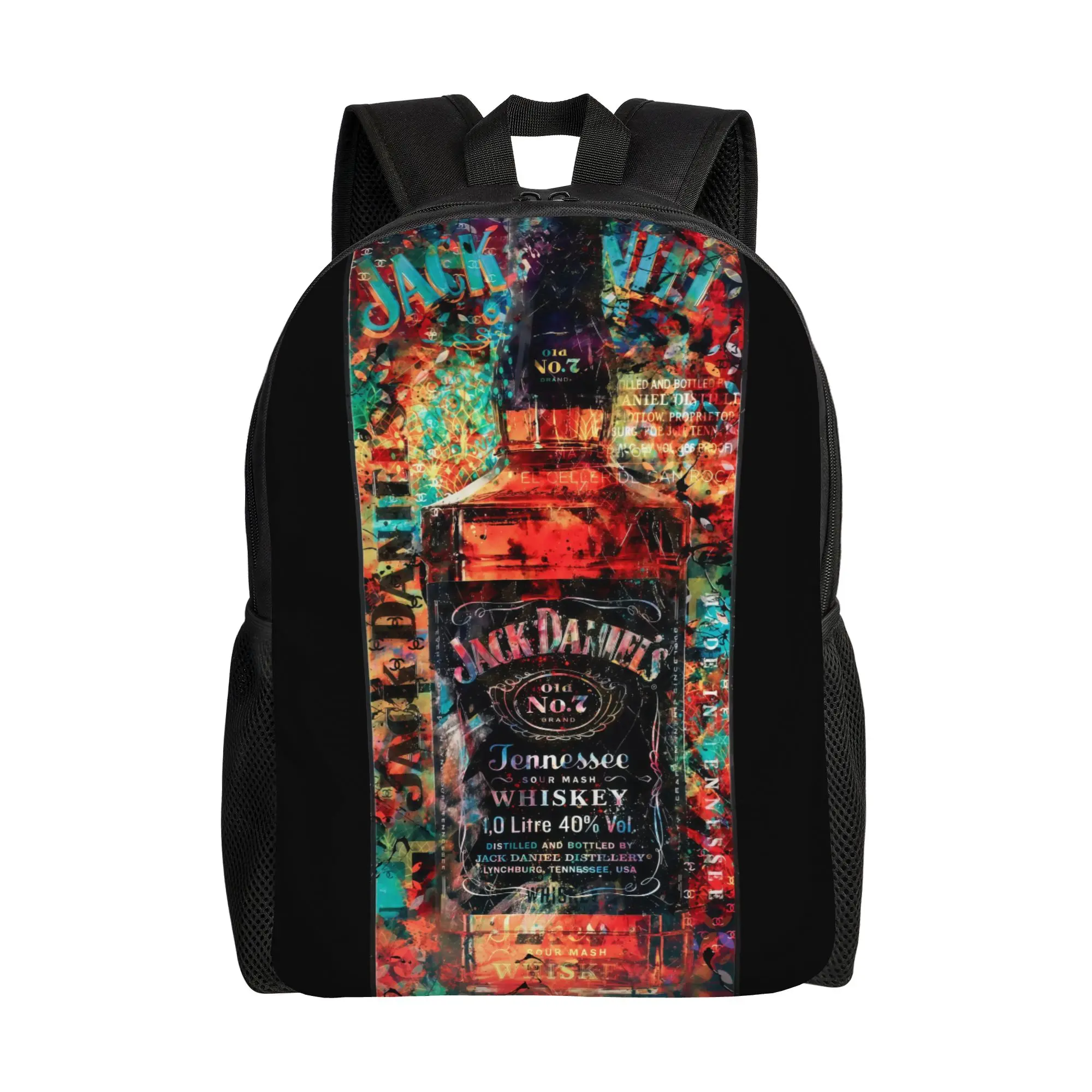 

Рюкзак JJack Daniel'sS Old JJack Daniel'sS для студентов, вместительный школьный рюкзак на каждый день, к началу учебного года