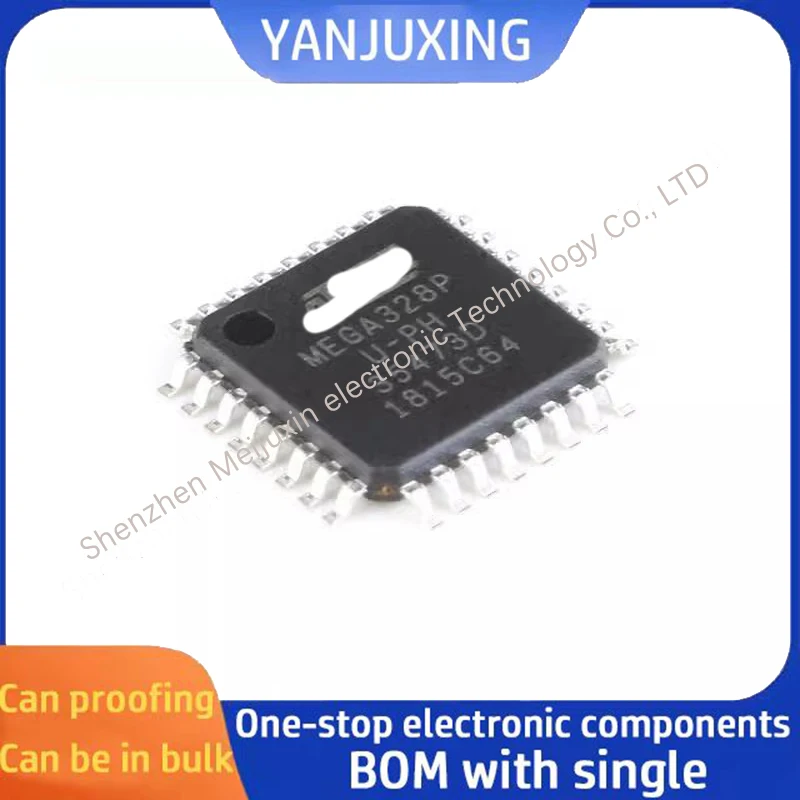 1PCS/LOT  ATMEGA328P-AU ATMEGA328P MEGA328P TQFP-32 8-bit microcontroller chip in stock