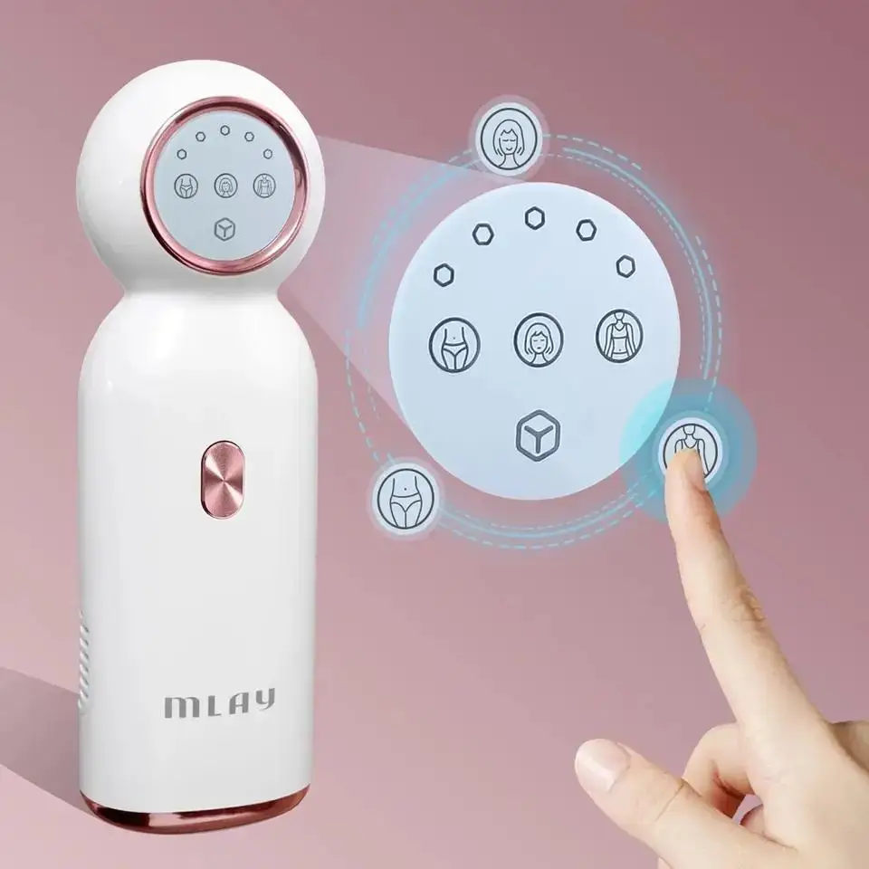 MLAY T10 Laser Hair Removal Sapphire Depilator Ice Cool Permanent Epilator Face Body Bikini Painless Ipl Hair Removal