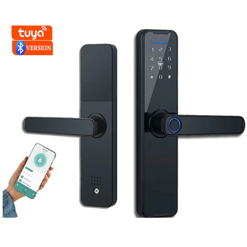 Smart Lock Tuya App Remote Unlock Keyless Lock Electronic Lock Smart Door Lock with Smart Home and Office