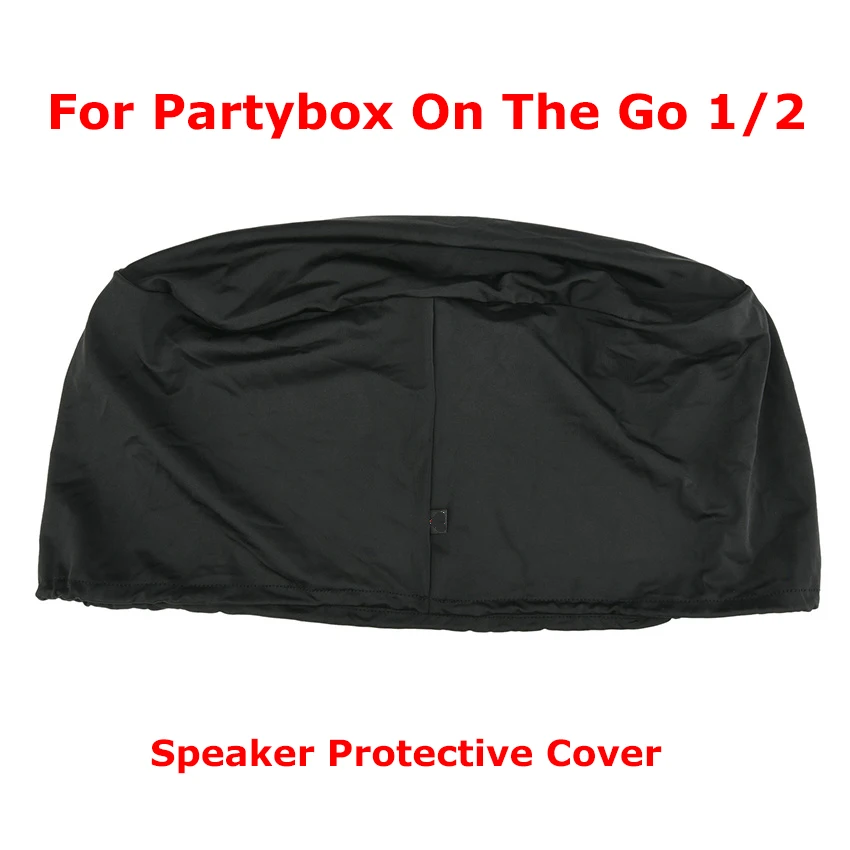 

Soft Stretch Lycra Dust Cover Compatible with Partybox On The Go 1/2 Speaker Protective Cover Machine Washable Black