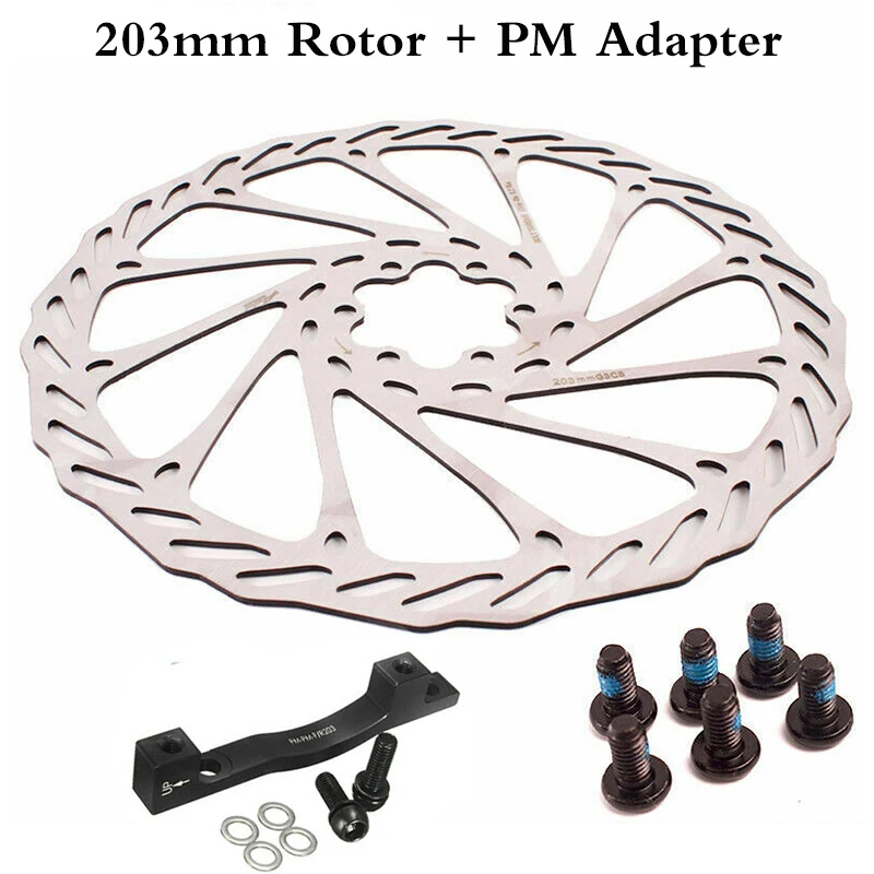G3 Fahrradbremsscheibe 160/180/203 mm Fahrrad hydraulische Scheibenbremsscheiben Edelstahl MTB Rotor mit PM IS Adapter Fahrradzubehör