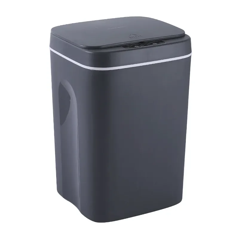 Smart Sensor Waste Bin Waterproof Plastic Dustbin for Bathroom Modern Automatic Garbage Can Creative Home Storage Solution