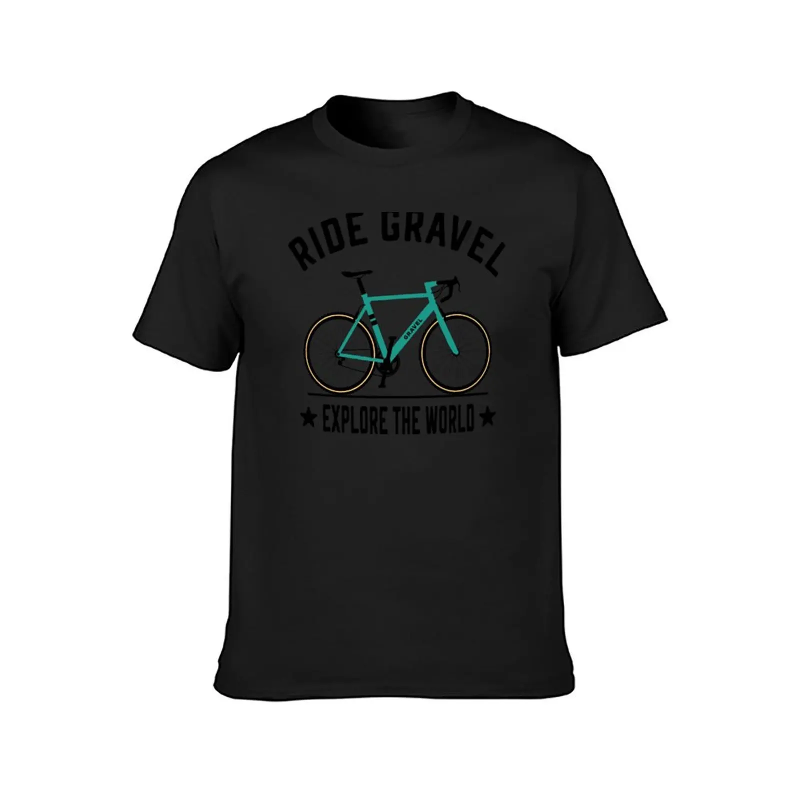 Ride Gravel Bike Cyclocross Bicycle and Bikepacking T-Shirt sweat funnys mens t shirts