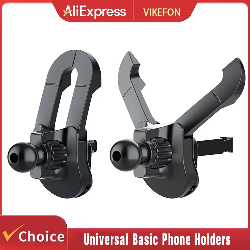 

Универсальный автомобильный зажим для вентиляционного отверстия, основание с шаровой головкой 17 мм, подставка для автомобильного держателя мобильного телефона, крючок для выпуска воздуха, GPS-кронштейн, аксессуары