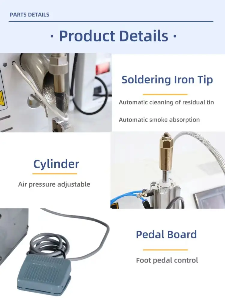 Cheap Price Semi Automatic Plug Socket Soldering Machine Semi Auto Head Spot Soldering Machine for Light Strip