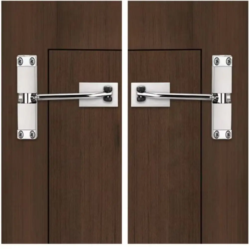 

Aluminum Alloy Automatic Door Closer Safety Wear Resist Door Closing Hinge Mounted Self-Closing Spring Door Closer Door Hardware