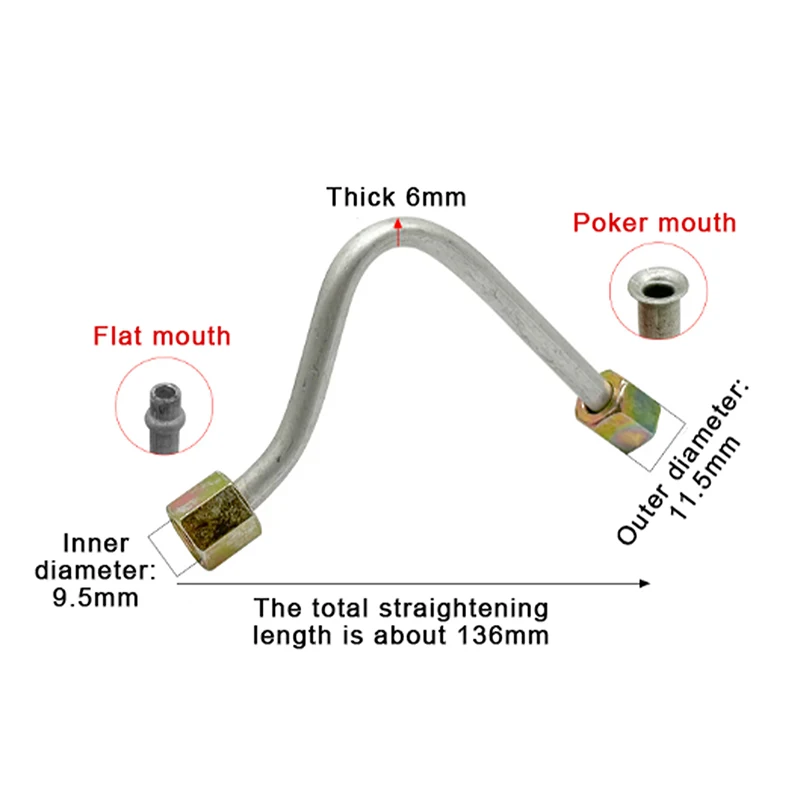 1\5pcs Aluminum Exhaust Pipe 7 Shaped Exhaust Tube Air Compressor Maintenance Improved Performance Sleek Silver Tone