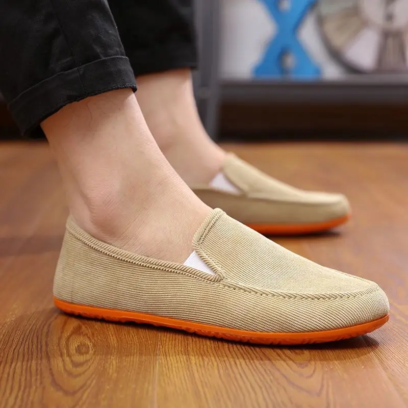 

Men's Casual Cloth Shoes Casual Shoes Spring and Autumn Canvas Shoes Fashion Loafers Men Zapatos De Tela Casuales Para Hombres