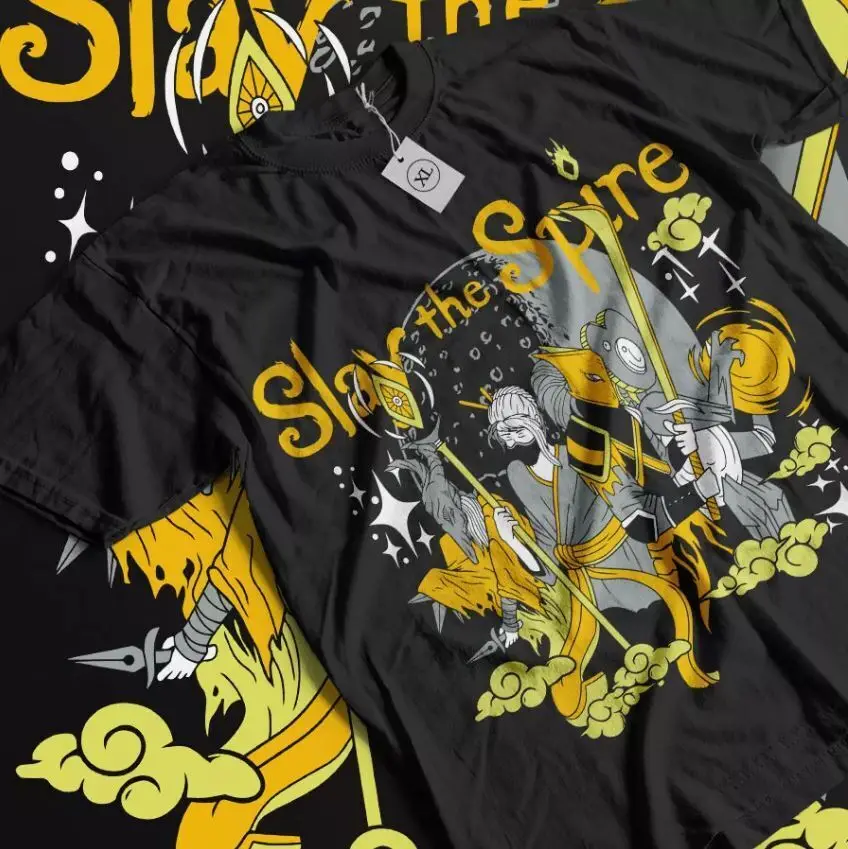 Slay the Spire Gaming T-Shirt Otaku T-Shirt Anime Manga Gift Shirt Tee All Size