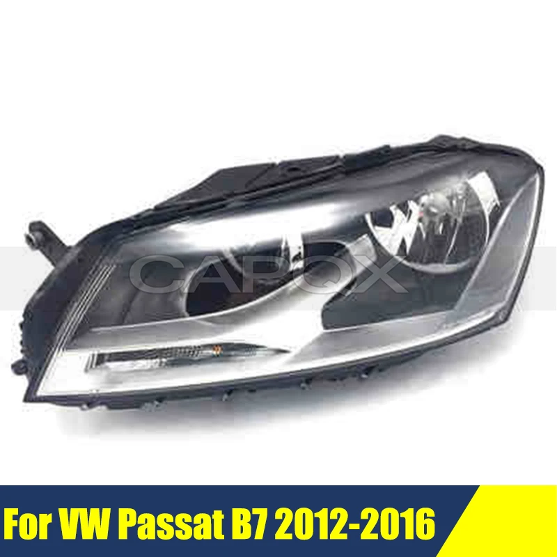 

Halogen Front Bumper Headlight For VW Passat B7 2012-2016 Headlamp Head Light Head Lamp