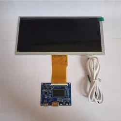 Mini carte de pilote de contrôleur HDMI, écran LCD TFT pour boîtier d'ordinateur, affichage de moniteur Raspberry Pi, 7 pouces, 1024x600