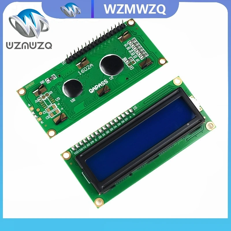 LCD1602 LCD 1602 2004 12864 module Blue Green screen 16x2 20X4 Character LCD Display Module HD44780 Controller blue black light